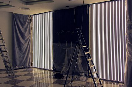 Витражная подсветка светодиодной лентой барных стоек и лайтбоксов