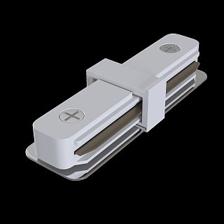 Коннектор прямой Unity белый