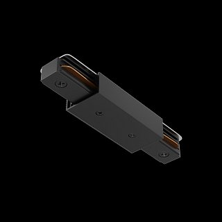 Прямой коннектор питания с вводом питания Unity черный