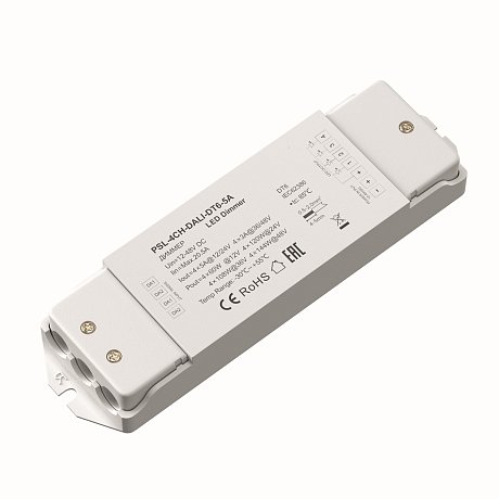 Диммер DALI DT6 четырёхканальный 12-48В 5A 576Вт