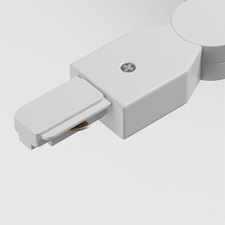 Коннектор поворотный шарнирный Unity белый