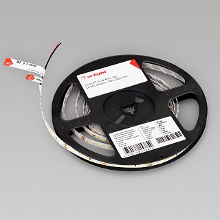 Светодиодная лента RT-A120-8mm 24V Day4000 (9.6 W/m, IP20, 2835, 5m) (Arlight, Открытый)