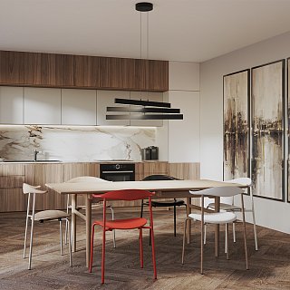 Подвесной светильник Origami 4000K 48Вт