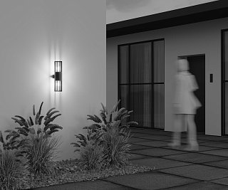 Настенный светильник (бра) Barrel E27x2 15Вт IP 54