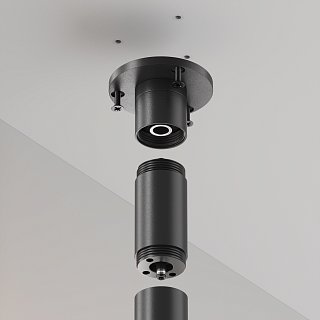 Основание для накладного монтажа системы Shelf с внутренней резьбой без ввода питания