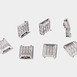 Пластиковый коннектор для RGB светодиодной ленты 10 мм, CN-10MM-4P-A-SMD