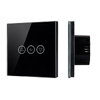 Светорегулятор сенсорный с Zigbee управлением SWT-OMALI-SD3-ZB-BK (250V, 500W) (Arlight, Стекло)