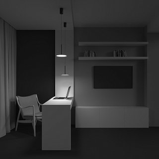 Подвесной светильник Plato 4000К 12Вт 120°