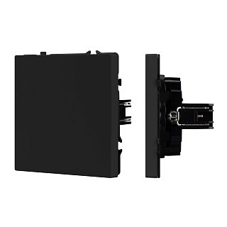 Заглушка поста SCT-NOBE-MGG-SFPL-BK (Arlight, Черный оникс)