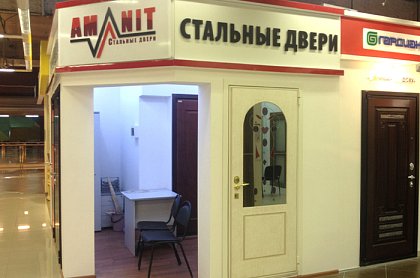 Светодиодная подсветка магазинов стальных дверей