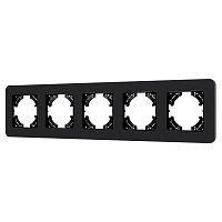 Рамка стеклянная FRM-OMALI-SFGS-5-BK (Arlight, -)