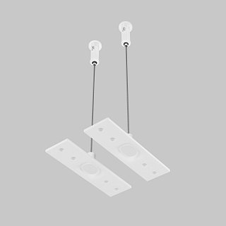 Подвес тросовый 2 шт. Exility белый