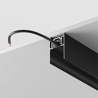 Шинопровод 1м Gravity накладной/подвесной черный