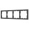 Рамка пластиковая FRM-NOBE-SFPL-4-GR (Arlight, -)