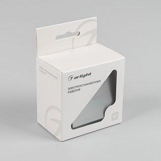 Механизм выключателя одноклавишный перекрёстный SWT-MKX1-PL-GR-V (250V, 10A) (Arlight, -)