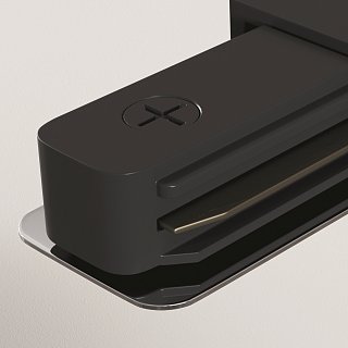 Коннектор прямой Unity черный