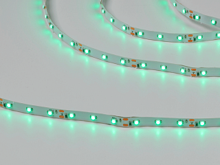 Светодиодная лента  3528, 60 LED/м, 4,8 Вт/м, 12В , IP20, Цвет: Зеленый, SWG360-12-4.8-G-M