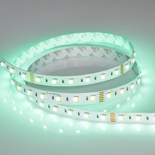 Светодиодная лента RT 2-5000 24V RGBW-MIX 12mm (5060-One, 60 LED/m, LUX) (Arlight, 20 Вт/м, IP20)