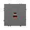 Механизм розетки с быстрой USB зарядкой SCT-NOBE-MUAC-SFPL-FC-GR (65W, QC3) (Arlight, Серый базальт)
