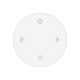 INTELLIGENT ARLIGHT Пульт SMART-801-22-1G-RGBW White (3V, Magnet, 2.4G) (IARL, IP20 Пластик, 5 лет)