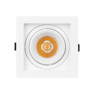 Светильник MS-VORTEX-BUILT-S117x117-20W Warm3000 (WH-WH, 20 deg, 230V) (Arlight, IP20 Металл, 5 лет)