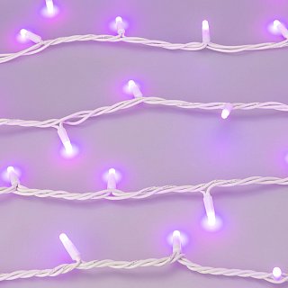 Светодиодная гирлянда ARD-STRING-PRO-10000-WHITE-100LED-MILK-LIVE RGB-DMX (24V, 10W) (Ardecoled, IP65)