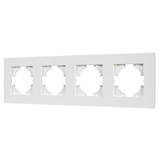 Рамка пластиковая FRM-PERIO-PL-4-WH (Arlight, -)