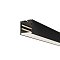 Радиусный профиль 35x35 линейный черный 2.5м
