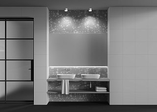 Потолочный светильник Pauline GX53 1x12Вт IP44