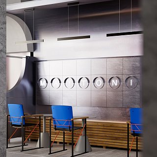 Подвесной светильник Step 4000K 1x30Вт 120°