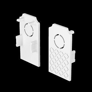 Заглушки к встраиваемому шинопроводу Exility 2 шт. белый