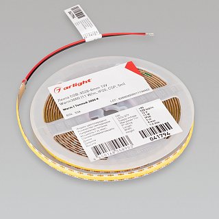Светодиодная лента COB-X528-8mm 12V Warm3000 (11 W/m, IP20, CSP, 5m) (Arlight, -)