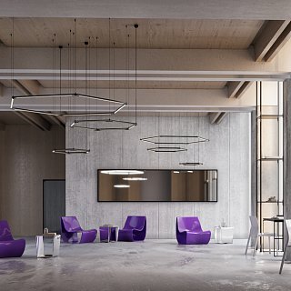 Светильник Larc для системы освещения Shelf 3000К 13Вт 360°