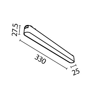 Трековый светильник Basis Radity 3000K 16Вт 120°