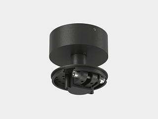 Крепление сменное М3 для светильников VILLY, поворотное накладное, цвет Черный, VL-M3-BL