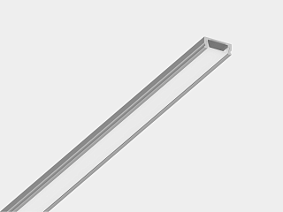 Алюминиевый профиль SF-1506, накладной П-образный 3м, SF-1506-3MT