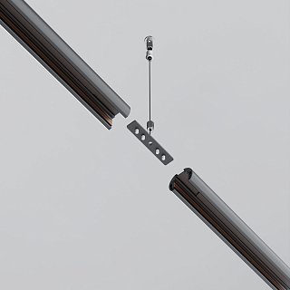 Коннектор прямой для низкопрофильного шинопровода Exility