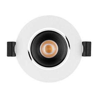 Светильник MS-FORECAST-BUILT-TURN-R82-8W Day4000 (WH-BK, 32 deg, 230V) (Arlight, IP20 Металл, 5 лет)