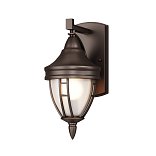 Настенный светильник (бра) Rivoli E27х1 60Вт IP 44