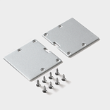 Комплект заглушек к профилю  SWG PRO PS50, 2шт/комп, ECS-PS50-2