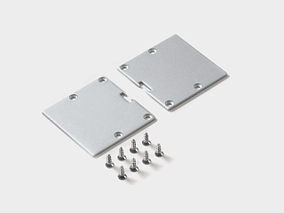 Комплект заглушек к профилю  SWG PRO PS50, 2шт/комп, ECS-PS50-2