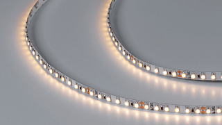 Светодиодная лента 3528, 120 LED/м, 9,6 Вт/м, 24В , IP20, Цвет: Теплый белый, SWG3120-24-9.6-WW-M