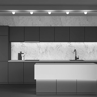 Трековый светильник Luna Basity 3000K/6000K 5Вт 360°