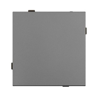 Механизм выключателя одноклавишный перекрёстный SWT-TENDO-MKX1-PL-GR (230V, 10A) (Arlight, -)