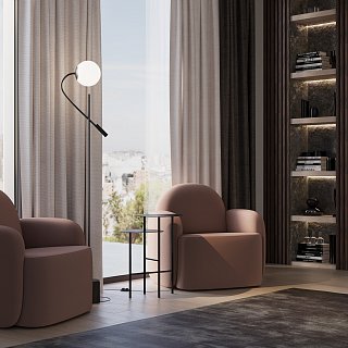 Напольный светильник (торшер) Fly 3000К 3Вт