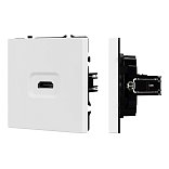 Механизм HDMI розетки SCT-NOBE-MHD1-SFPL-WH (Arlight, Белый кварц)