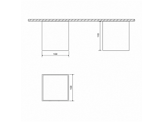 Светильник светодиодный потолочный накладной , серия GW, Черный, 10Вт, IP20, Нейтральный белый (4000К), GW-8601-10-BL-NW