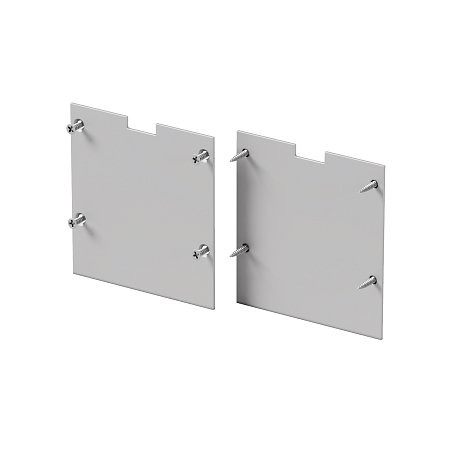 Комплект заглушек (для профиля 50x50) 2 шт., ALM-5050-S-EC 642046