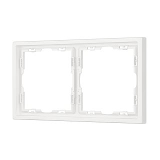 Рамка пластиковая FRM-NOBE-SFPL-2-WH (Arlight, -)