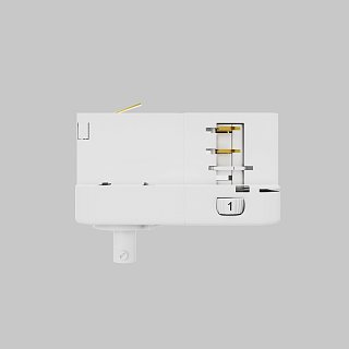 Коннектор для подвесного светильника Trinity TRA005-3-A-W, белый